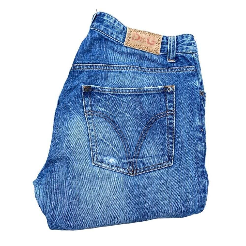 Vintage Dolce & Gabanna Winer Jeans Size 38 Blue
